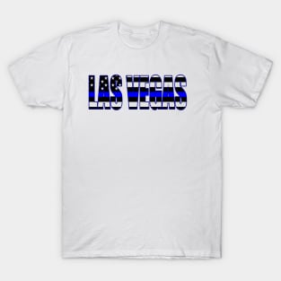 Protect and Serve in Las Vegas Police Flag PD T-Shirt